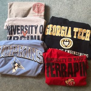 College Bundle CORNELL AND UVA TEES ONLY